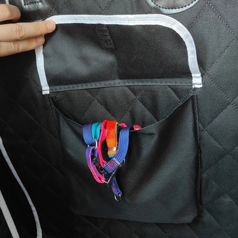 Waterproof Dog Car Seat Cover Trunk Case Dog Car Transporter Travel Mat Pad Dog Carriers Hammock For Small Medium Large Dogs